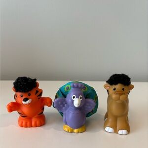 Little People- Touch and Feel Tiger+Peacock+Camel
